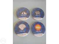 Bases para copos Shell