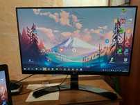 Монитор LG 22mp68vq-p/IPS/безрамочный/игровой/офиса/бизнеса