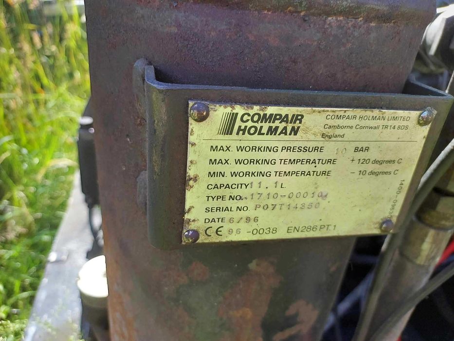 zestaw spalinowa H20 compAir diesel 3 cylindrowa koła Sprężarka