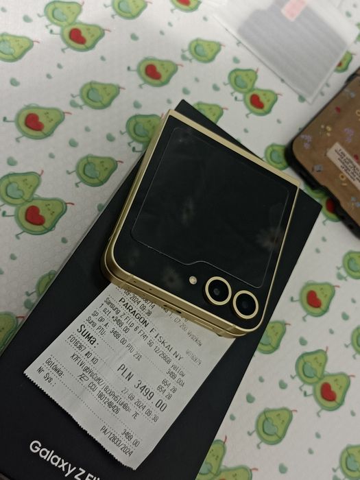 Samsung z flip 6 żółty