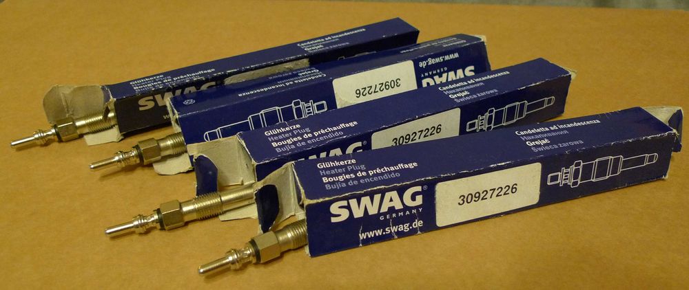 4 świece żarowe SWAG nowe