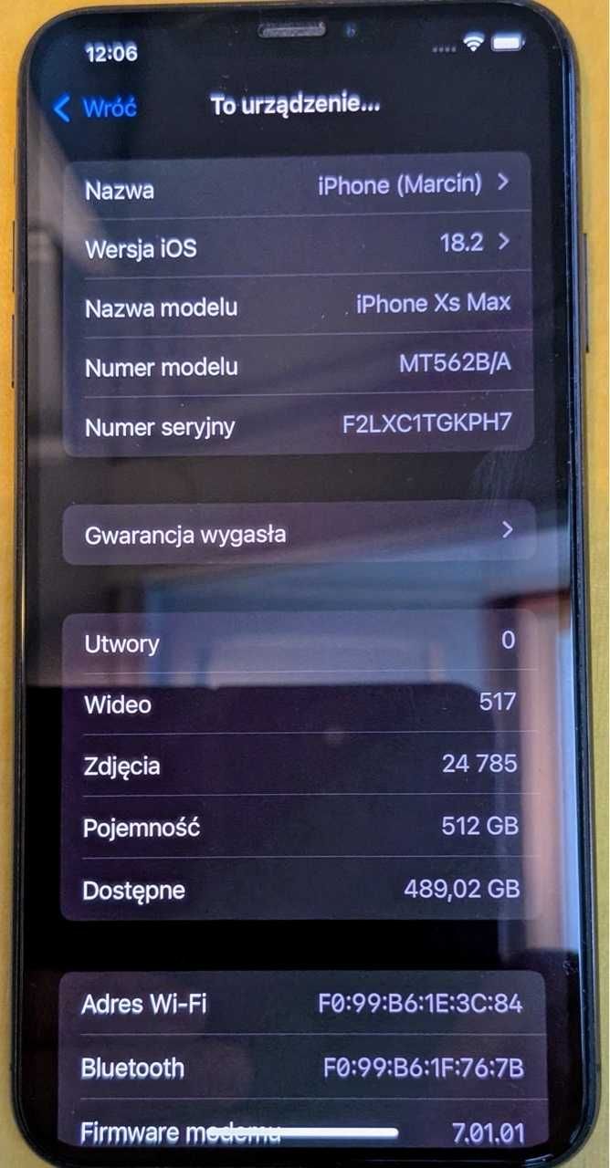 IPhone Xs Max 512 GB