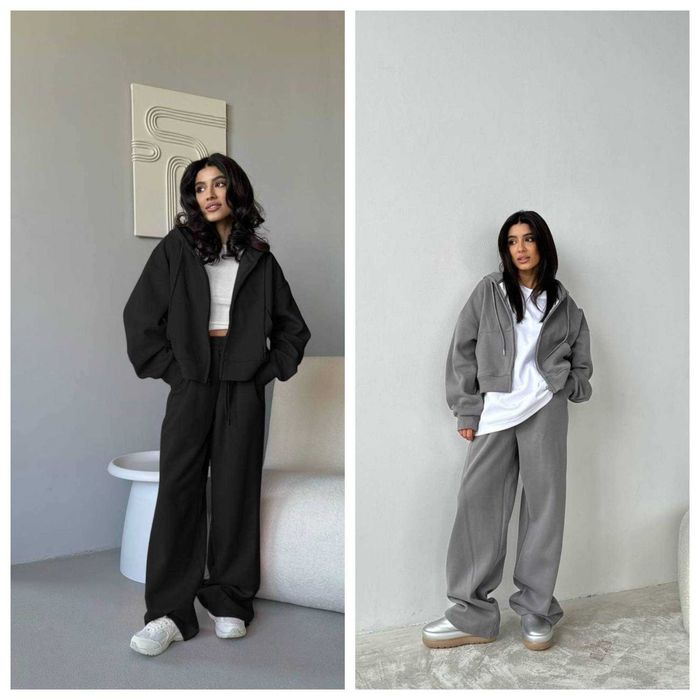 Жіночий спортивний костюм на флісі | женский костюм флис модель 1585