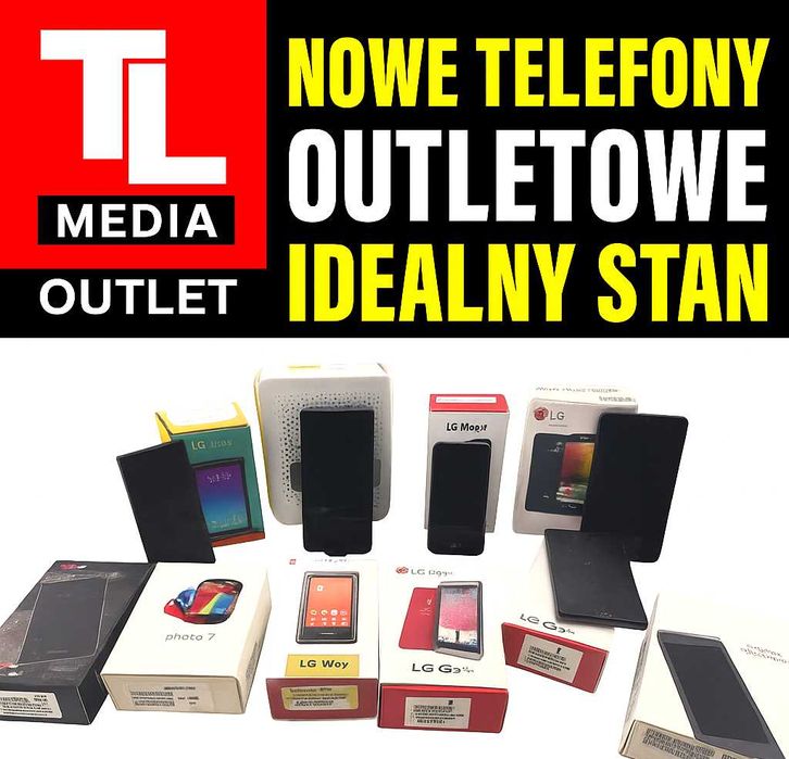 NOWE Telefony OUTLETOWE – Idealny Stan