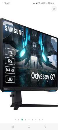 Монитор 28  Samsung Odyssey G7.Новый. В упаковке. Раздавлен экран.вке