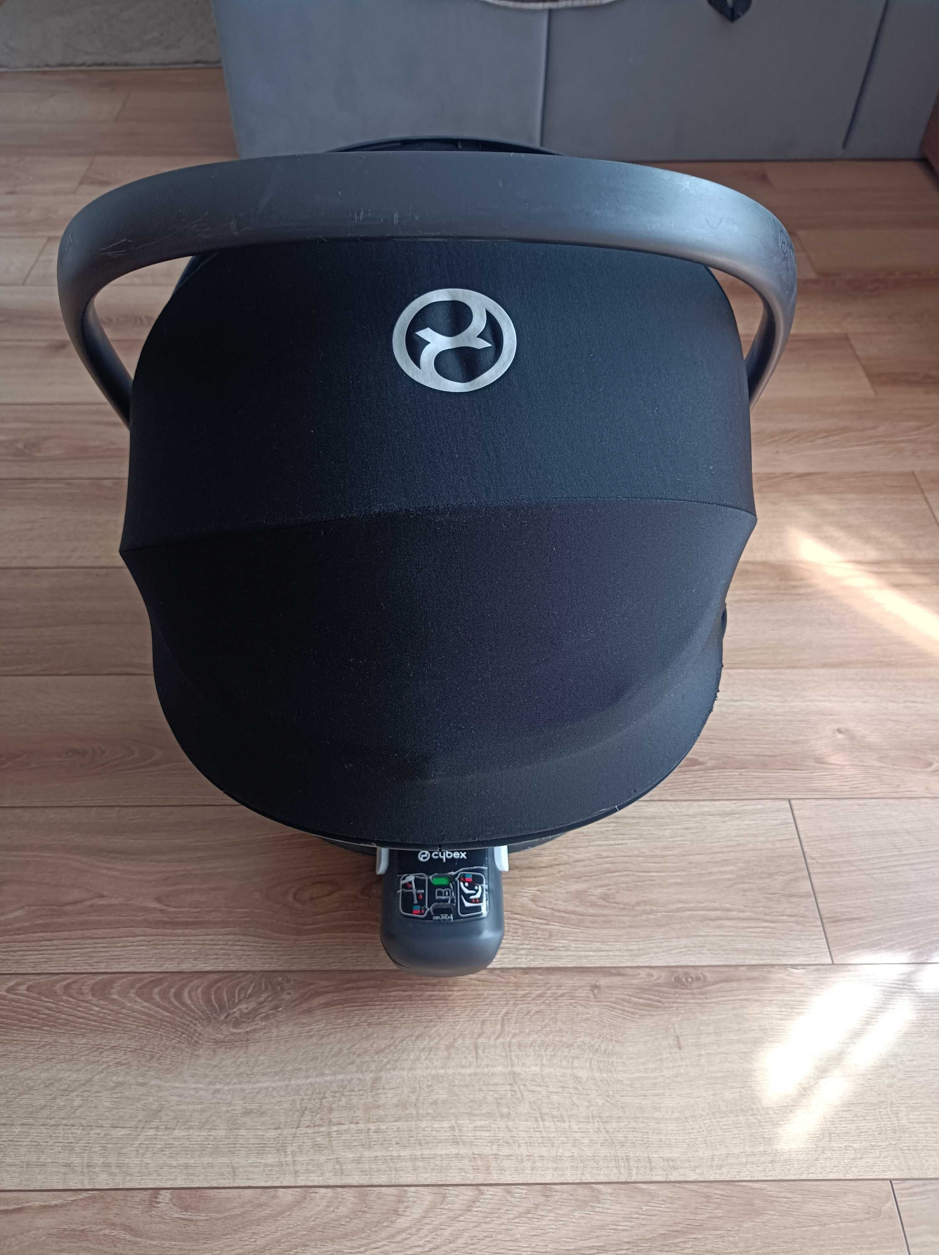 Fotelik z bazą - Cybex Aton M + Baza M Isofix (gratis śpiworek 0+)