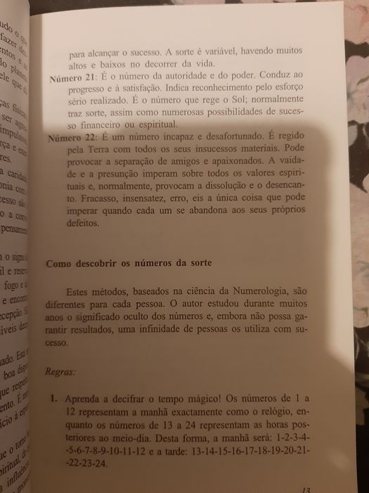 Como ter sorte ao jogo A ciência da Numerologia * Zolar
