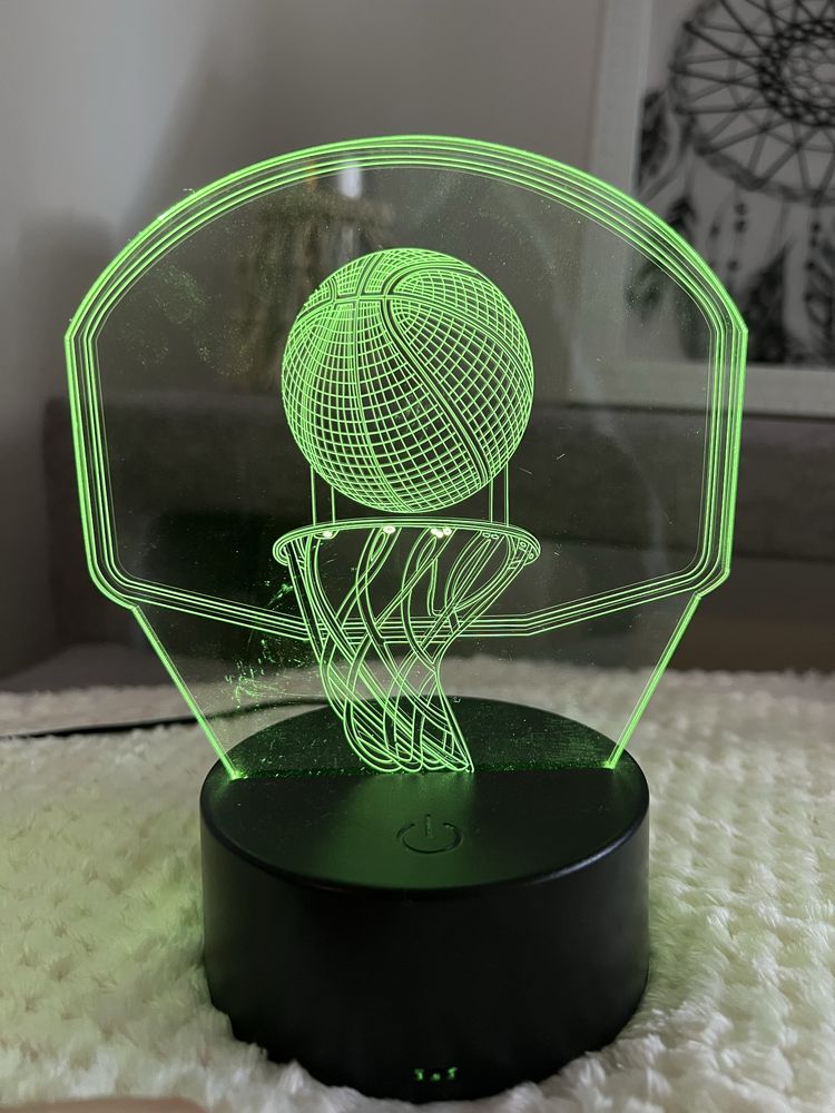 Candeeiro led cesto basket