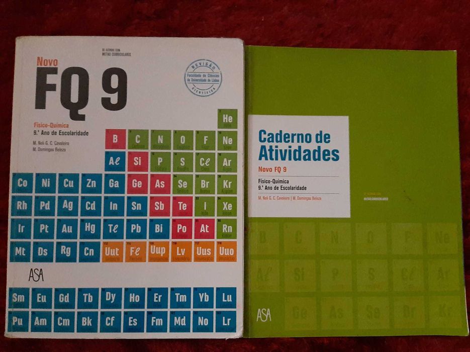 Manuais 9.ºAno, Inglês, Geografia, Espanhol, Físico-Química