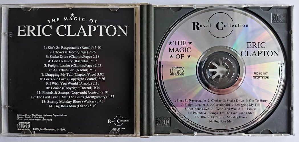 Eric Clapton The Magic Of Eric Clapton 1991r