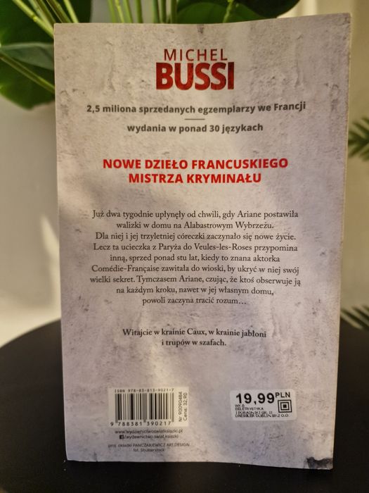 Książka kryminał "Czy pamiðtasz Anais?" autorstwa Michael Bussi