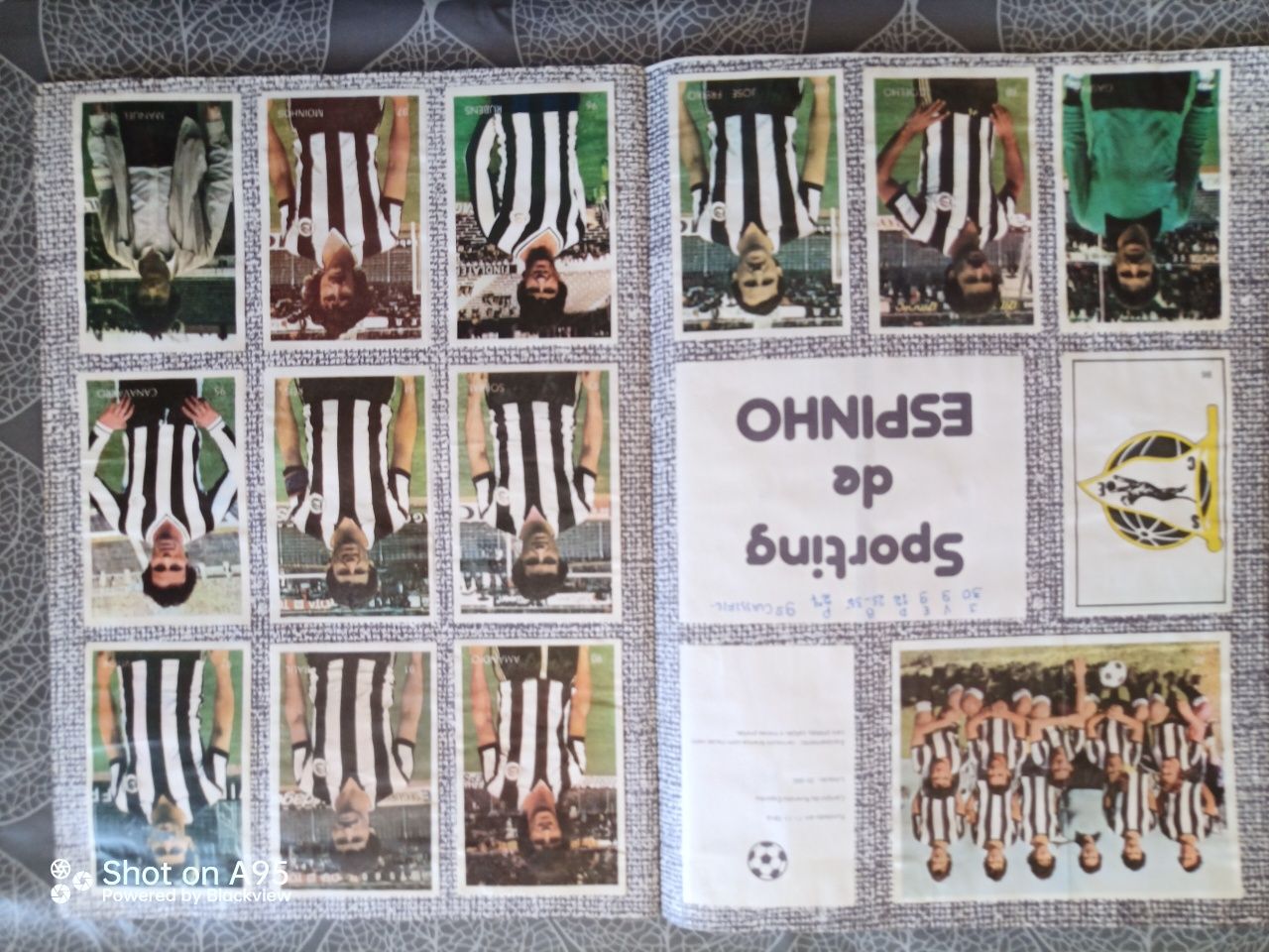 Caderneta de cromos TOP FUTEBOL