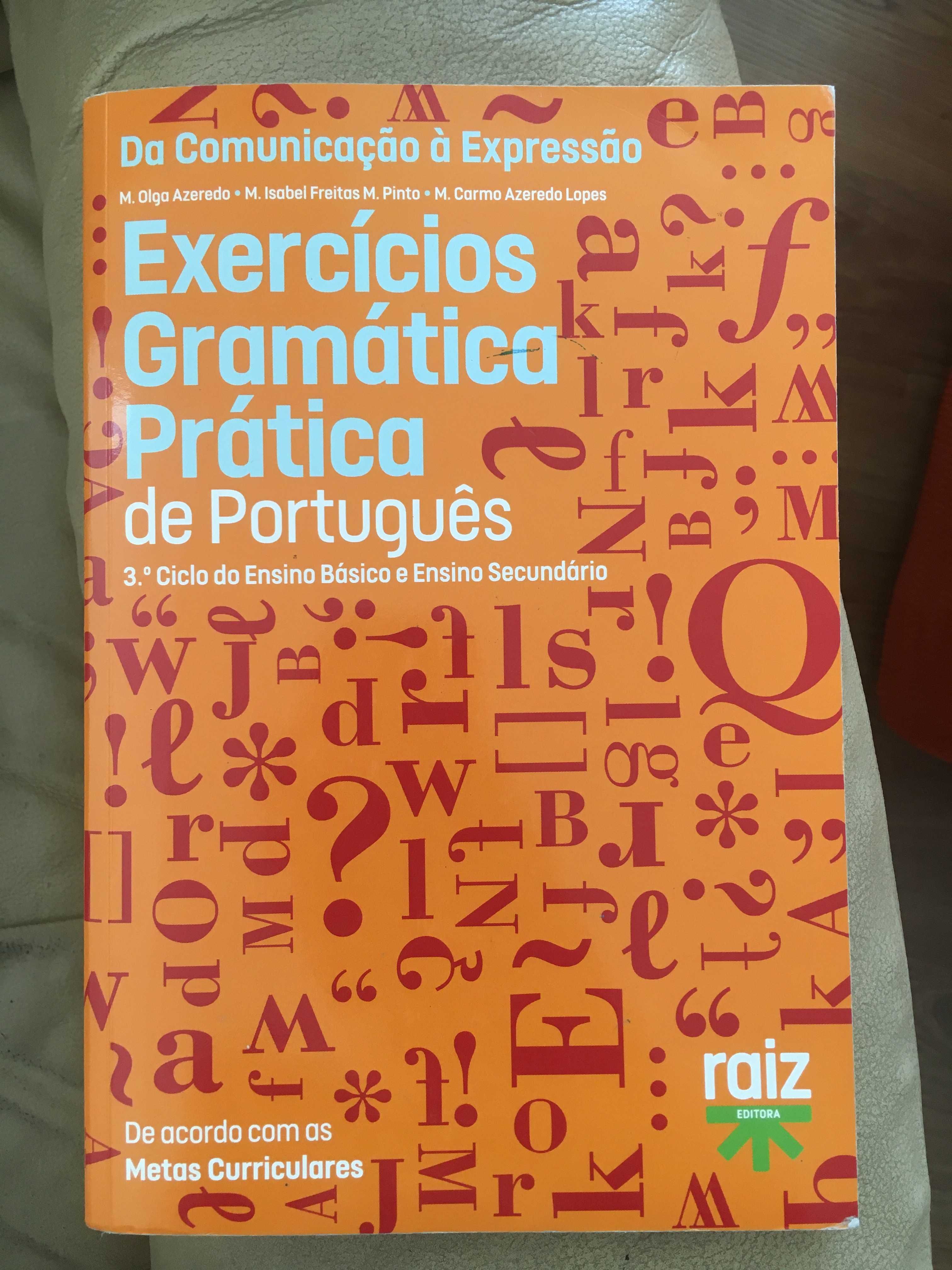 Livros de Português, Gramática e Exercícios