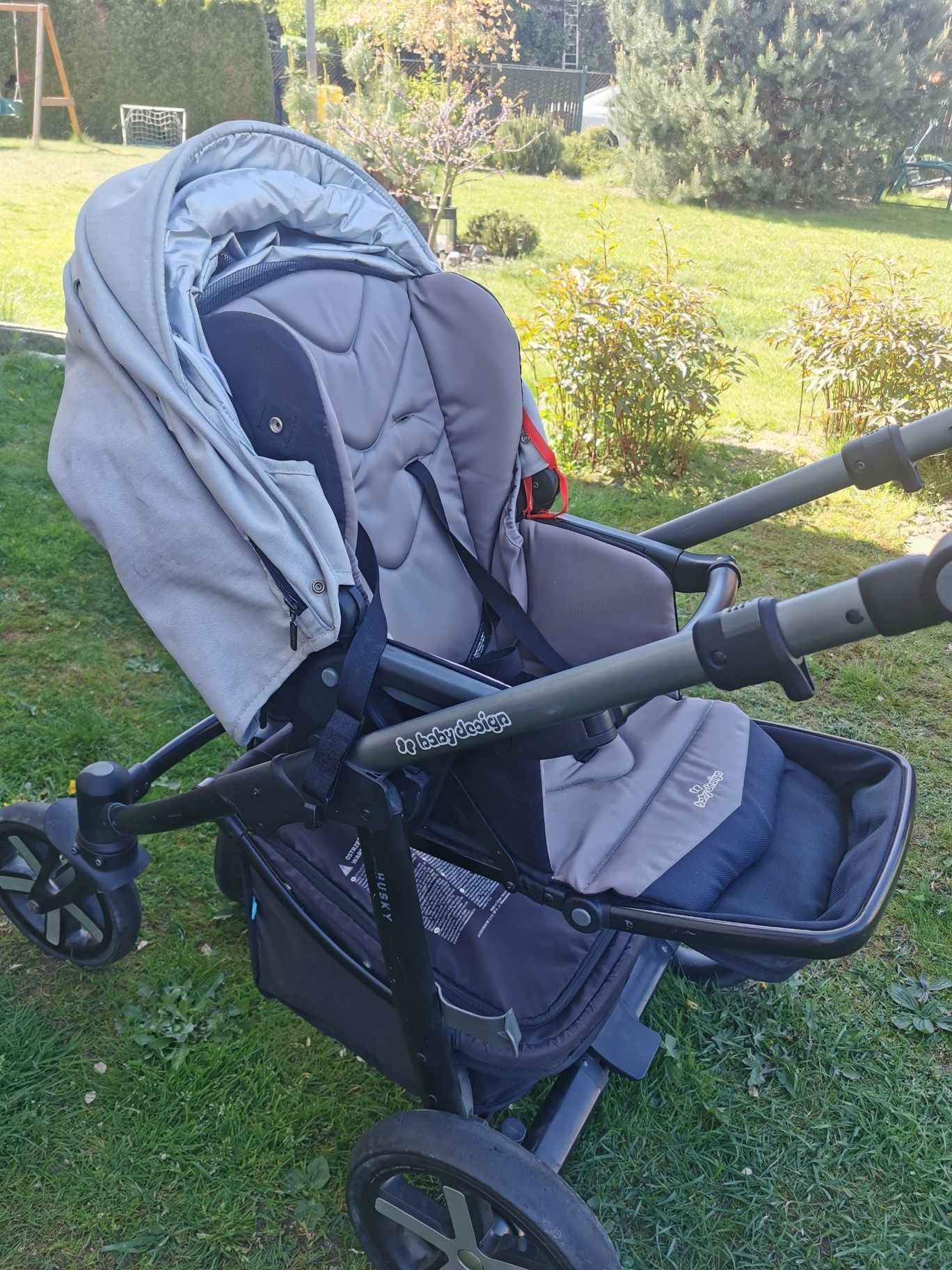 Wózek 3w1 baby design Husky 2020
