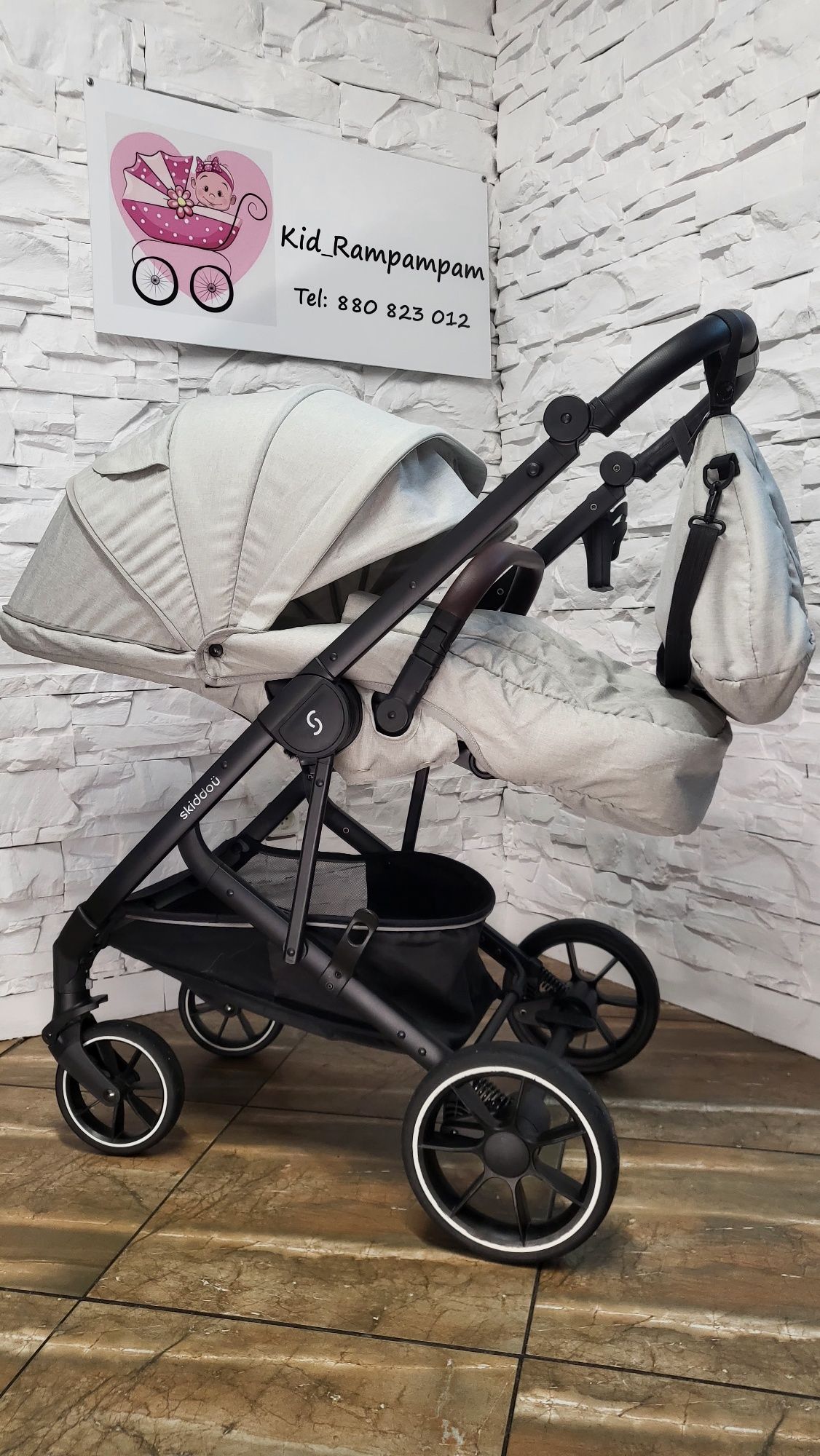 Wózek.3w1 Skiddou Moos ( jak Cybex)