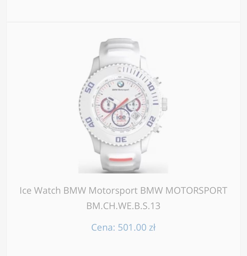 Zegarke Ice watch BMw