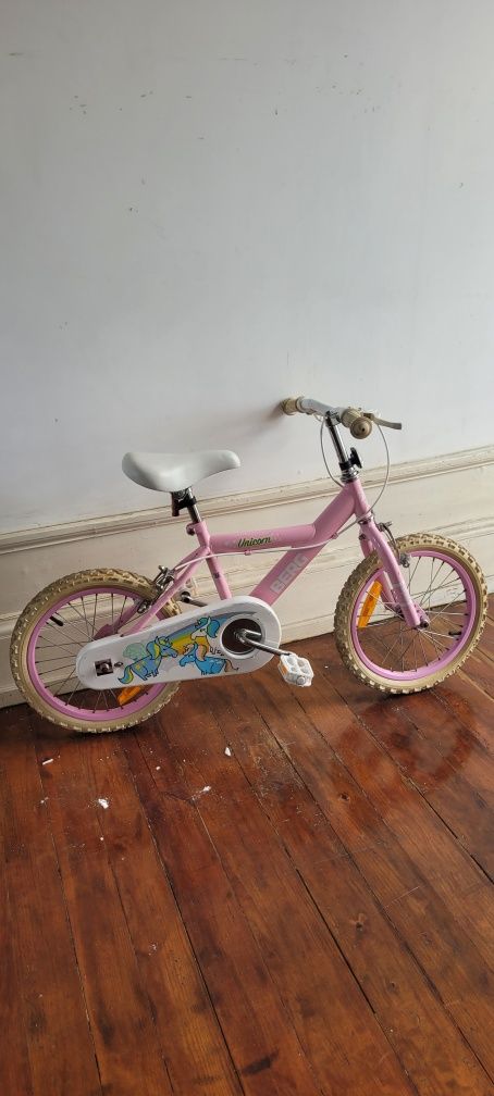 Bicicleta criança unicórnio