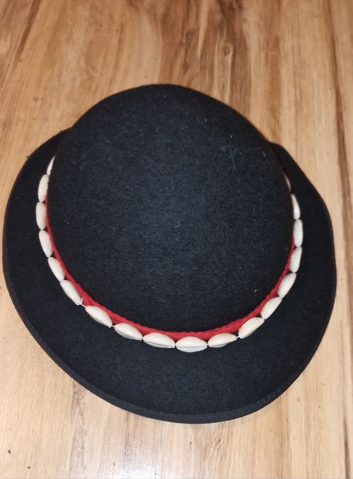 Nowy strój góralski wełniany z el. Parzenicy kapelusz