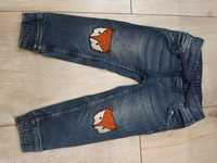 Spodnie jeansowe chłopięce 92