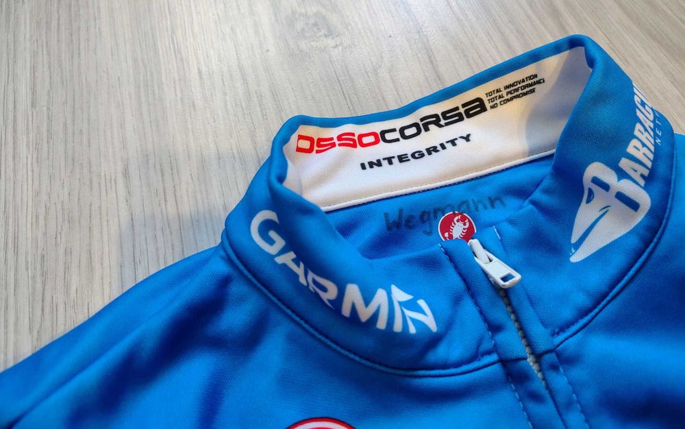 Kamizelka Kolarska Castelli Garmin Sharp F.Wegmann Na Rower Szosowy