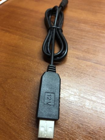 USB перетворювач напруги для зарядки 4G роутера, вхід 5В, вихід 12В