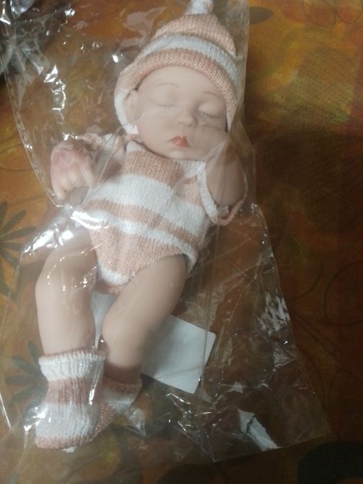 Boneco reborn em silicone