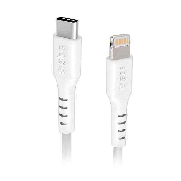 Kabel SBS TECABLELIGTC1W USB-C - Lightning z certyfikatem MFi, 1m - bi