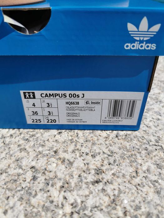 Adidas Campus 00s Black Disp.:35 1/2 l 36 l 38