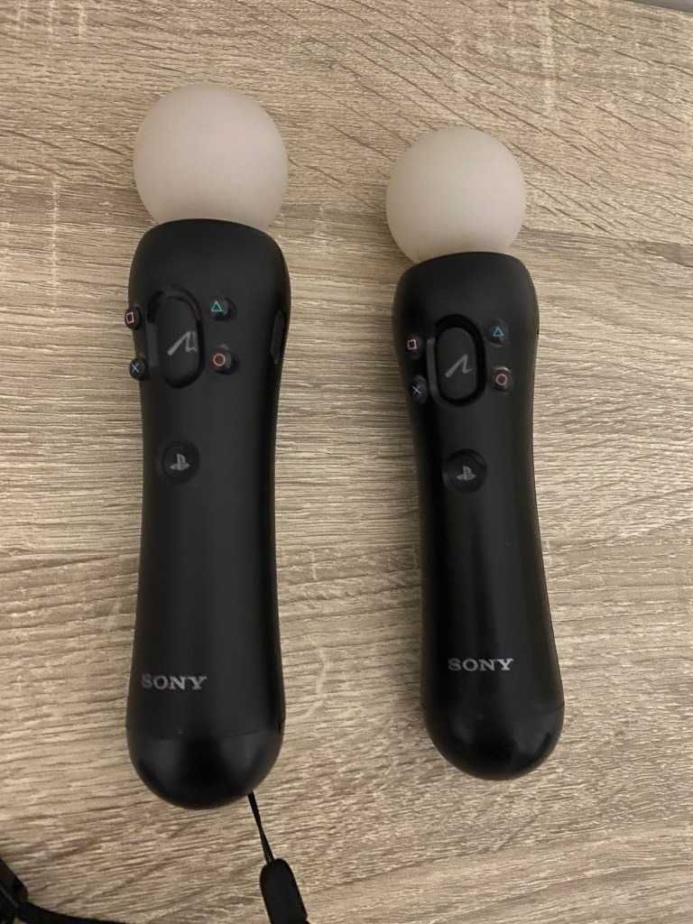 Kontroler Ruchu SONY PlayStation MOVE VR PS4 PS3 PS5 Pałka Ruchowa x2