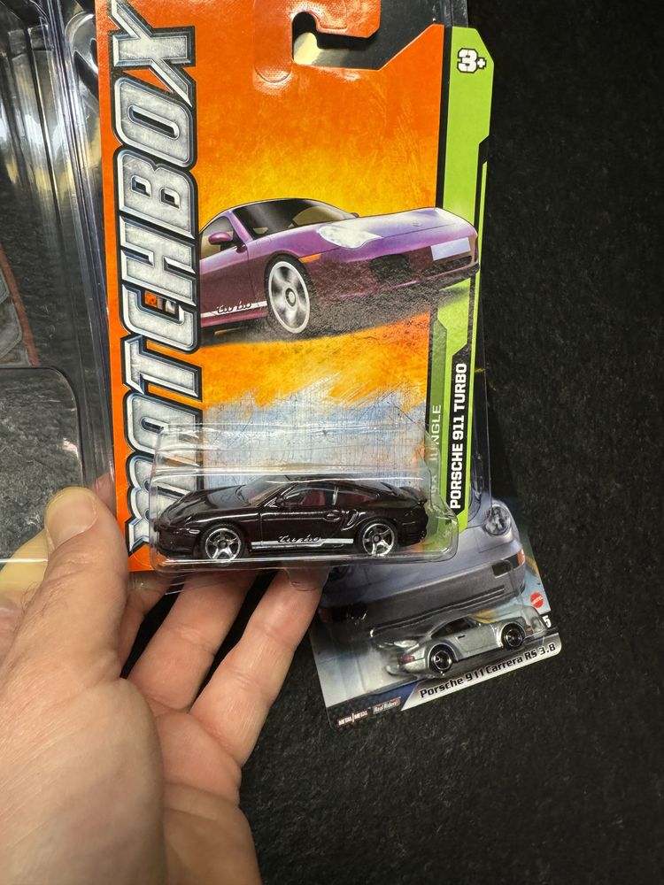 Matchbox Porsche 911 Turbo 996 unikat Jungle z 2012r! Hot Wheels viole