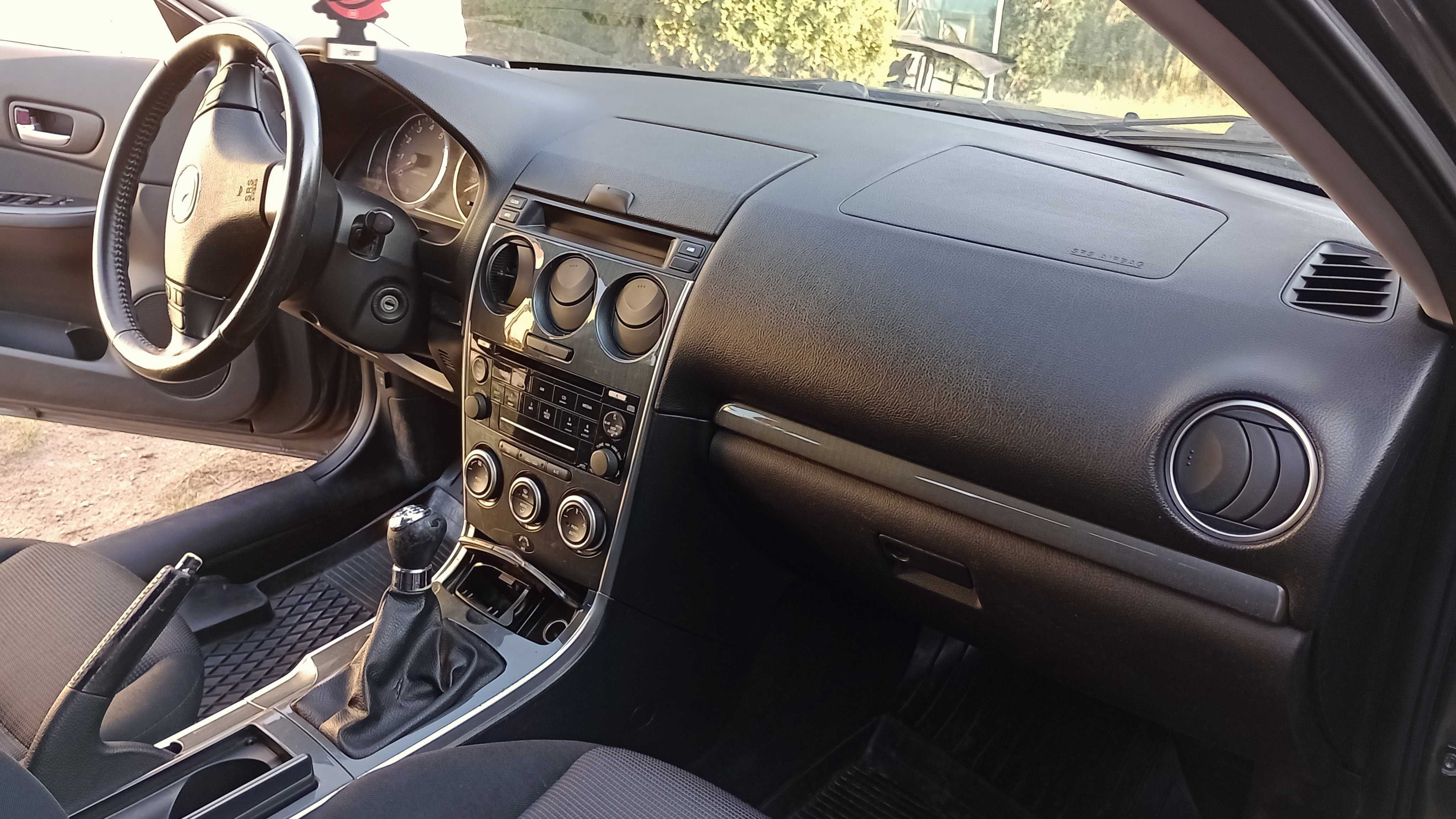 Mazda 6 2.0 benzyna + gaz 2006r.