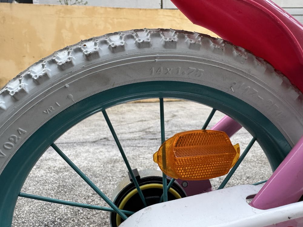 Bicicleta menina roda 14”