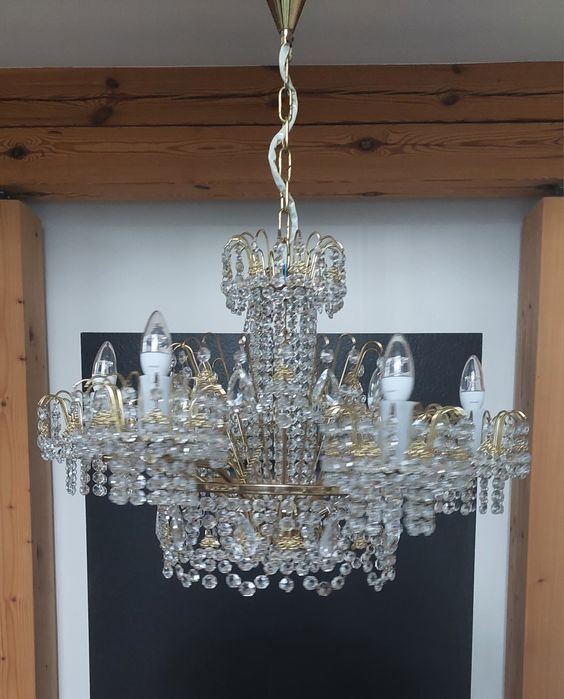 Żyrandol kryształowy