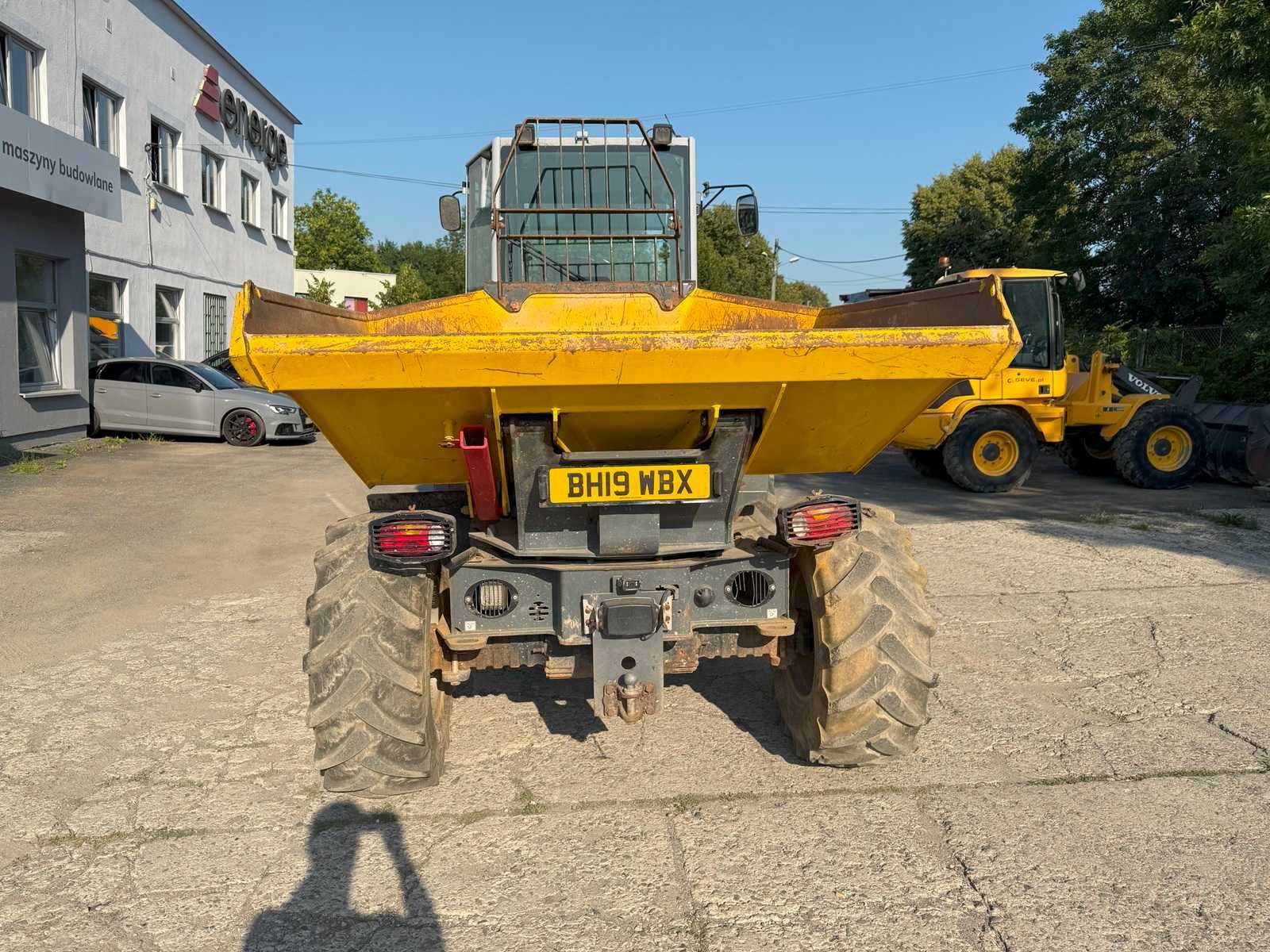 Wacker Neuson DV60 wozidło obrotowe 6 ton z kabiną Dual View klima