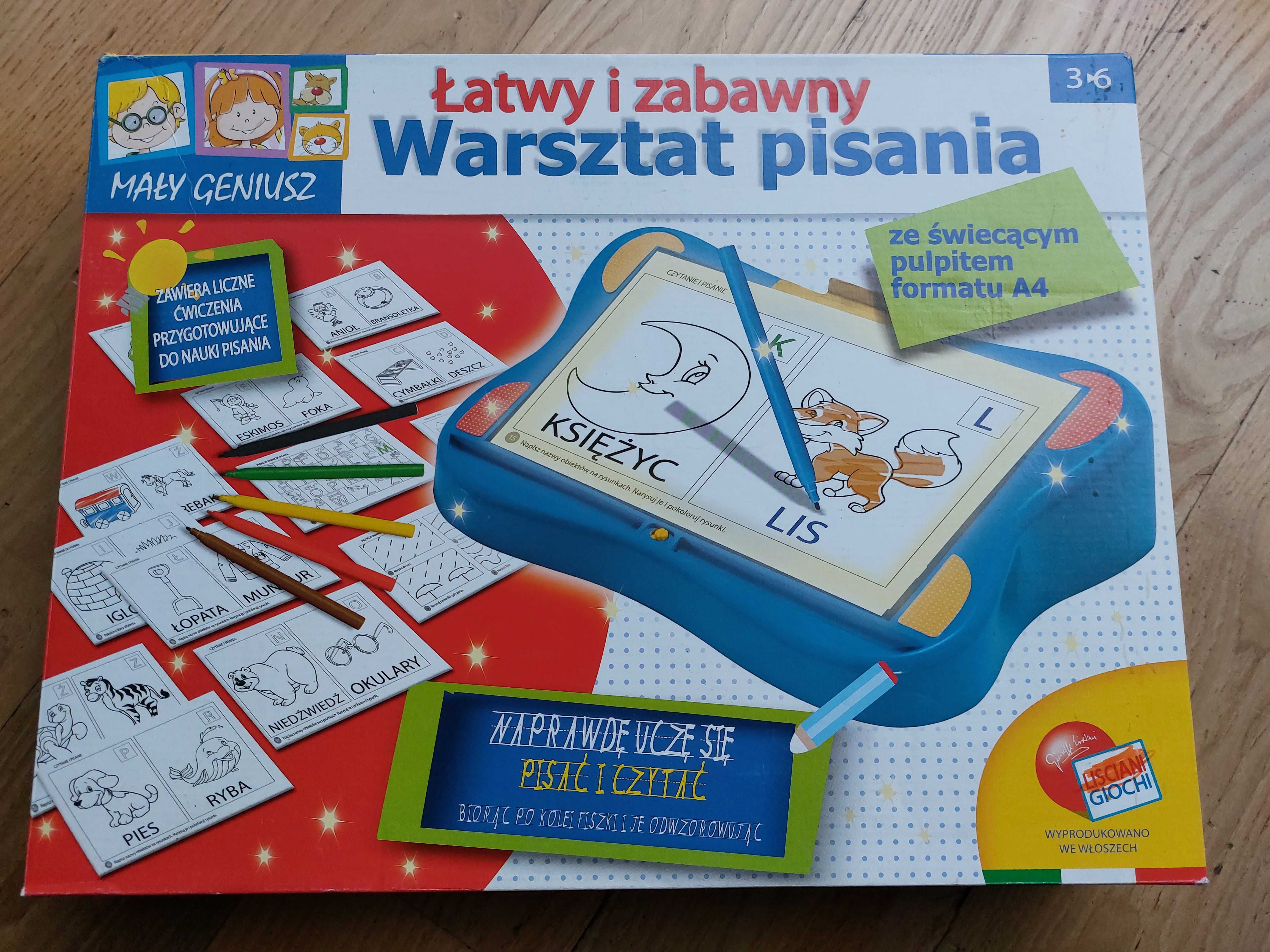 Liściani Giochi Mały Geniusz Warsztat Pisania (34291)