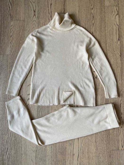 теплий вязяний костюм Massimo Dutti вовна +кашемір + віскоза , розм  S