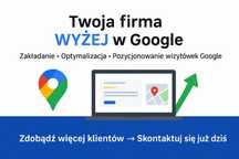 Zakładanie i pozycjonowanie wizytówek Google – więcej klientów