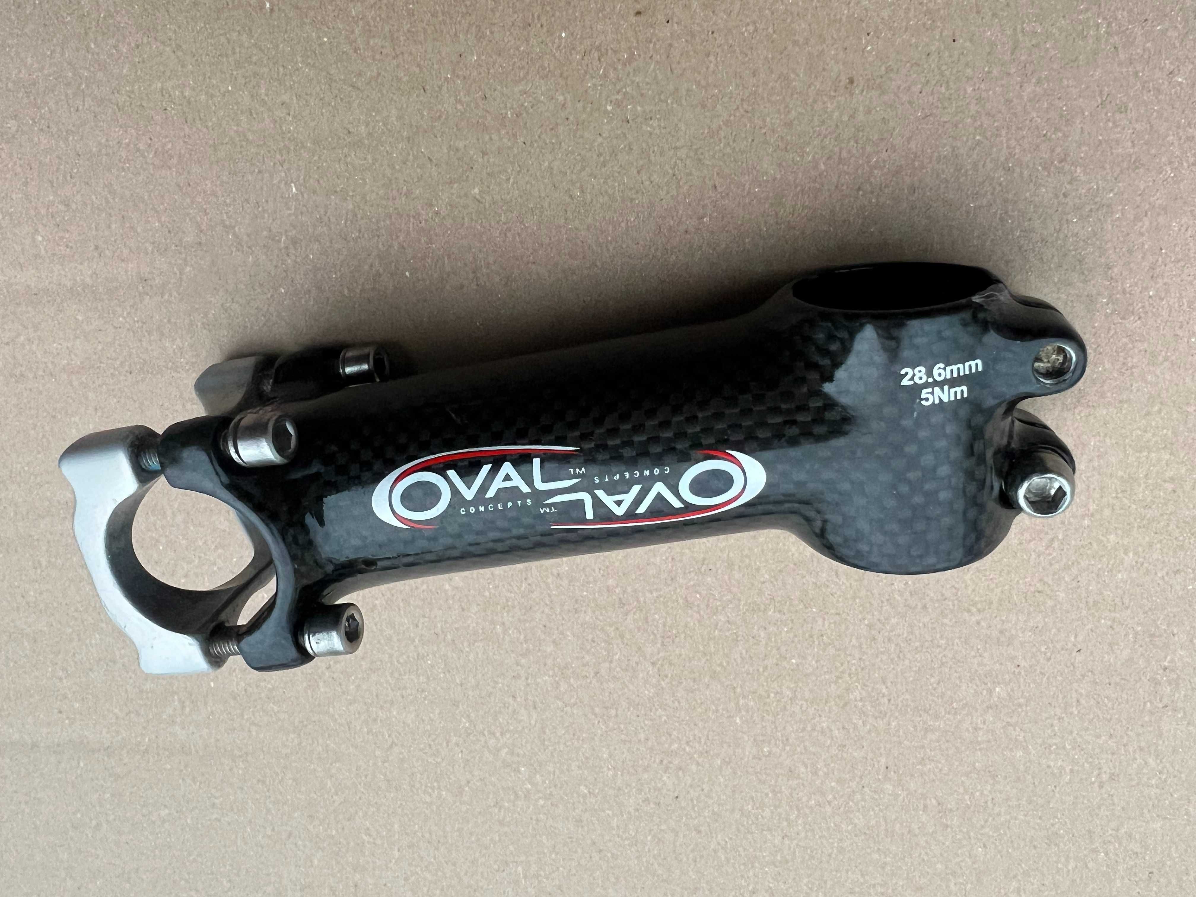 Mostek Wspornik Kierownicy OVAL CONCEPTS R900 CARBON Szosa MTB ALU 110