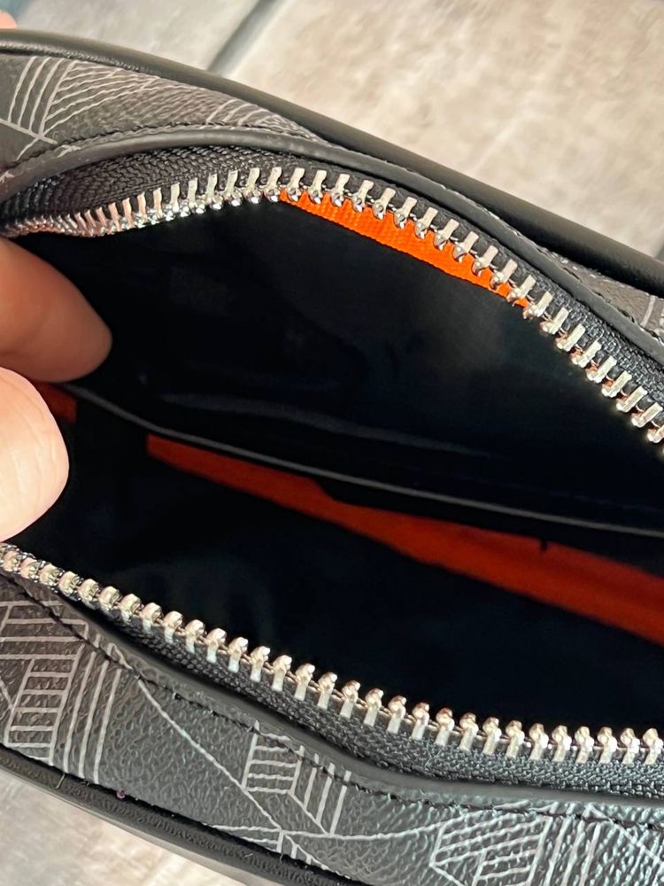 Torba na ramię Lacoste męska czarna – nowa z metką, elegancka