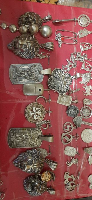 серебро 925+ кулон , подвес , крестик , ладанка