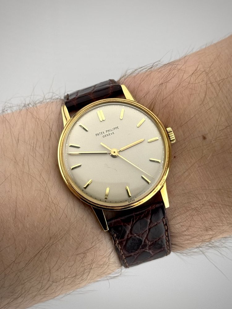FVAT z dokumentami ZŁOTY 18K 750 Patek Philippe Calatrava ref.3411