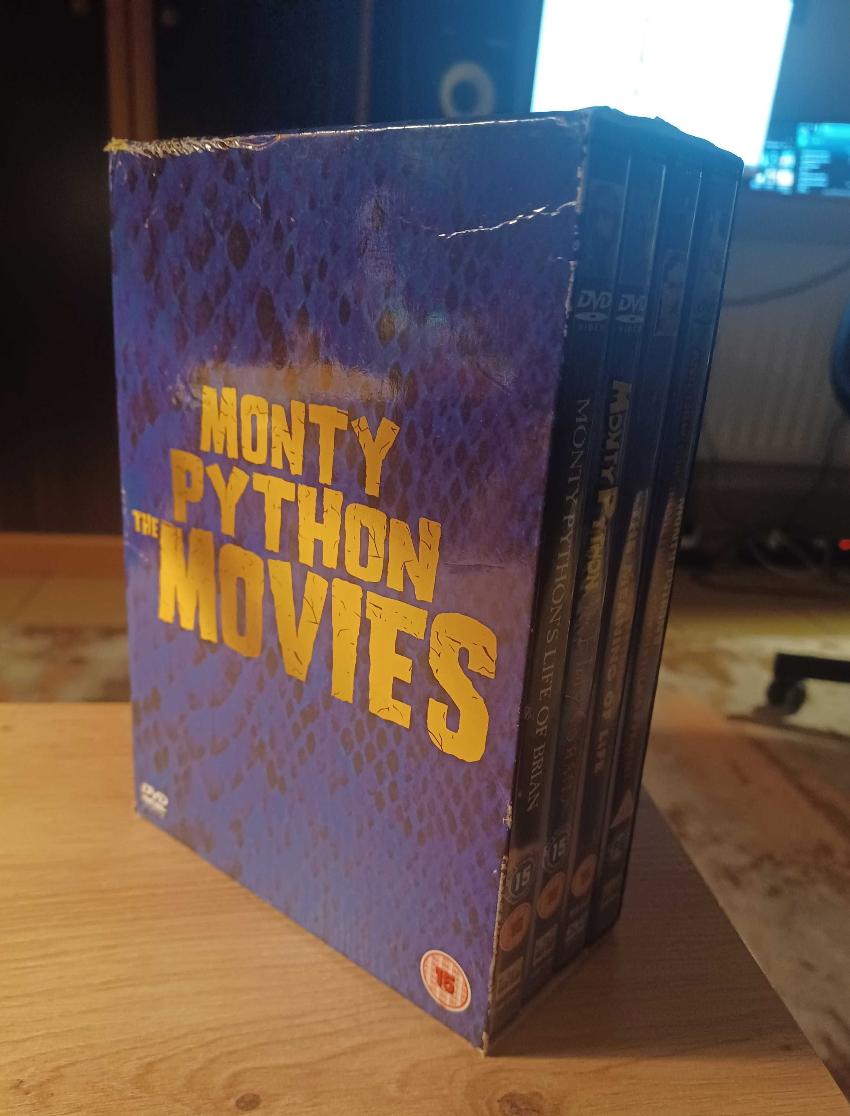 Kolekcja 4 filmów Monty Python na DVD (english)