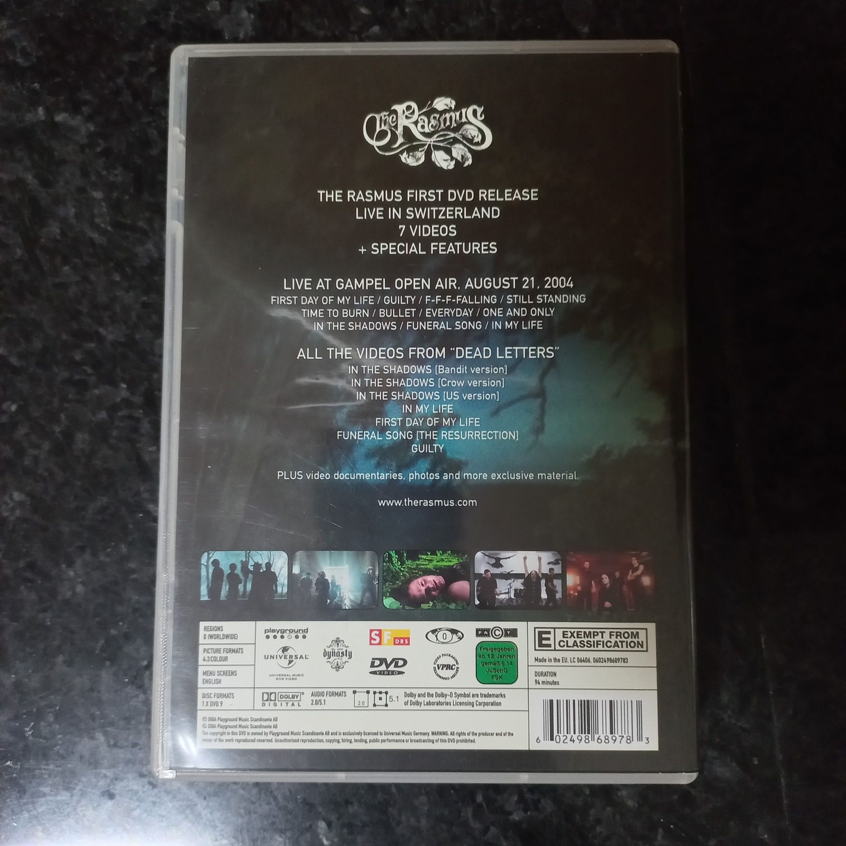 Dvd's Musica originais Robert Plant/Rasmus