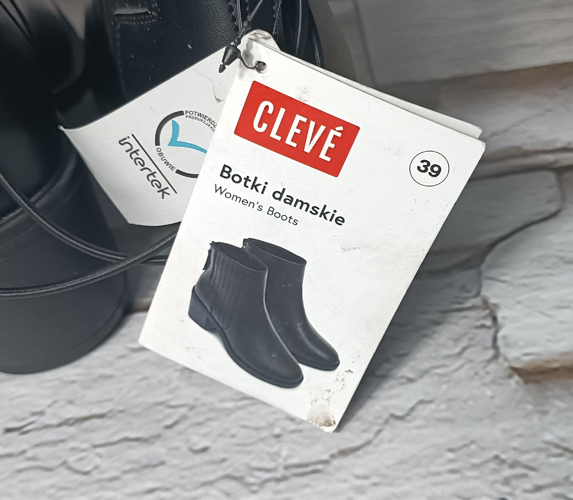 Botki damskie Cleve 39