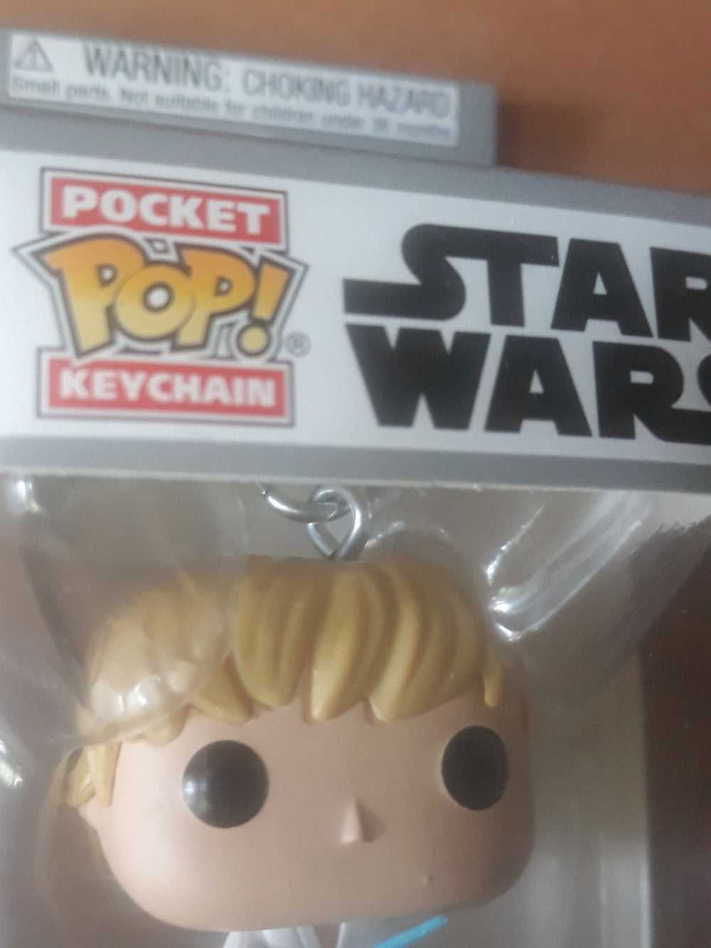 Porta chaves Funko Pop Pocket Star Wars Luke Skywalker NOVO