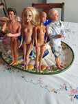 Lote de 4 barbies
