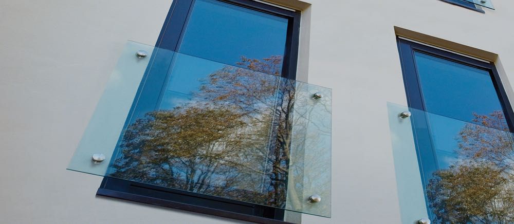 Balustrada okienna balkon francuski szklany portfenetr rzygownik