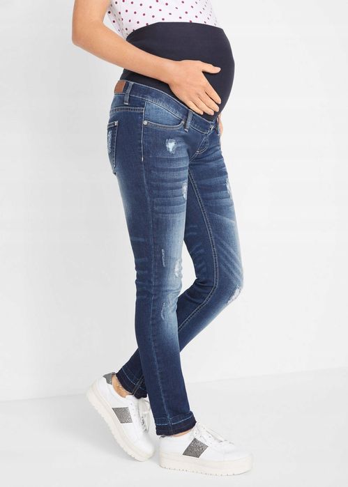 B.P.C ciążowe jeansy modne r.52