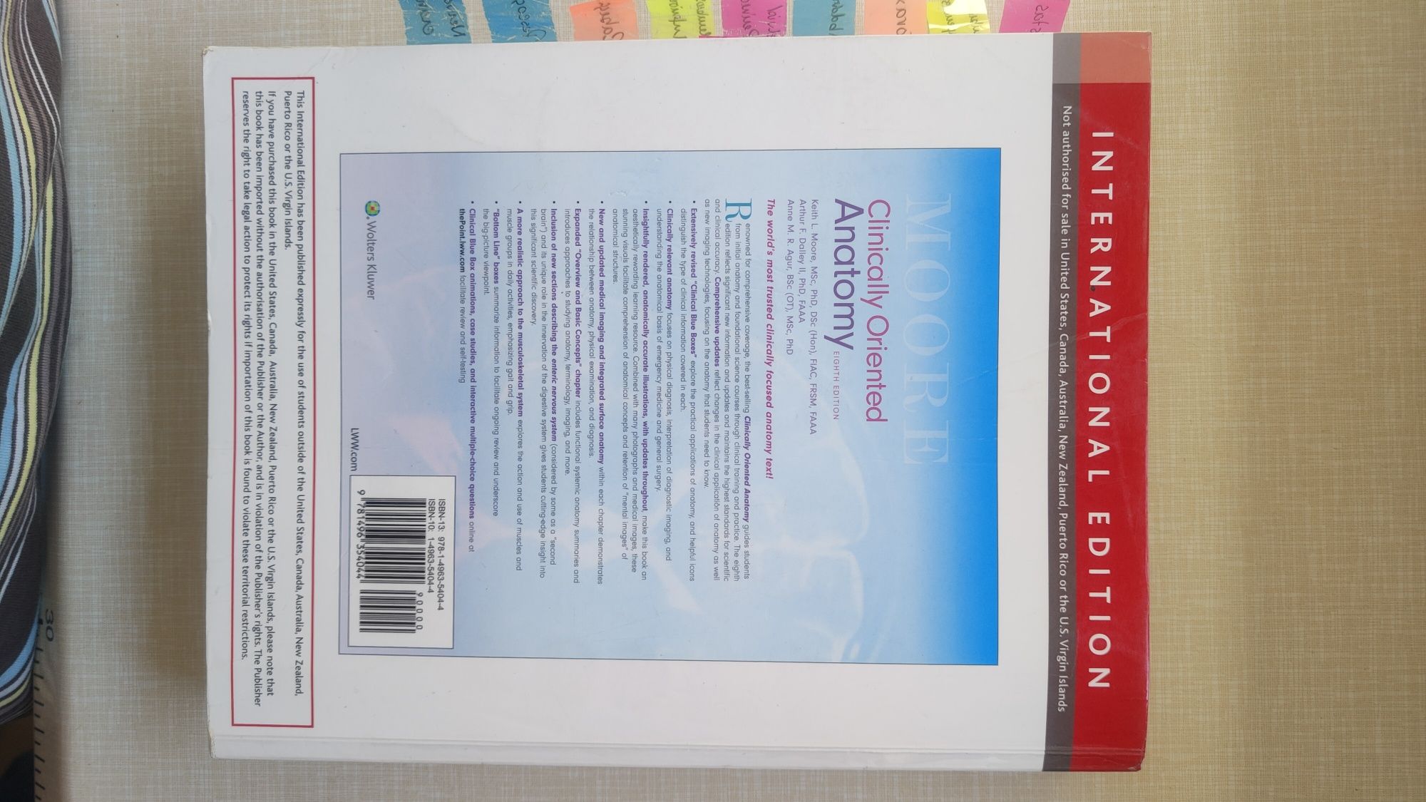Livro Clinically Oriented Anatomy