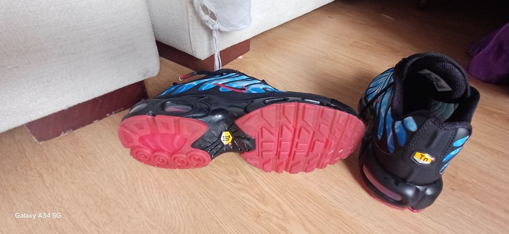 Nike Tn Air Max Plus azul edição limitada Tamanho 41